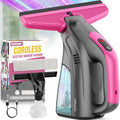 Streak-Free Cordless Window Vacuum Squeegee - Powerful, Lightweight
