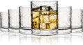 SUROQUE Vintage Whiskey Glasses Set - Luxe Barware Gift!