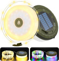 Siloon 2-in-1 Solar Camping String Lights: Illuminate Your Adventures!