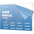 CALPALMY 1/8 in Clear Acrylic Sheets 24 x 36 - Durable Craft