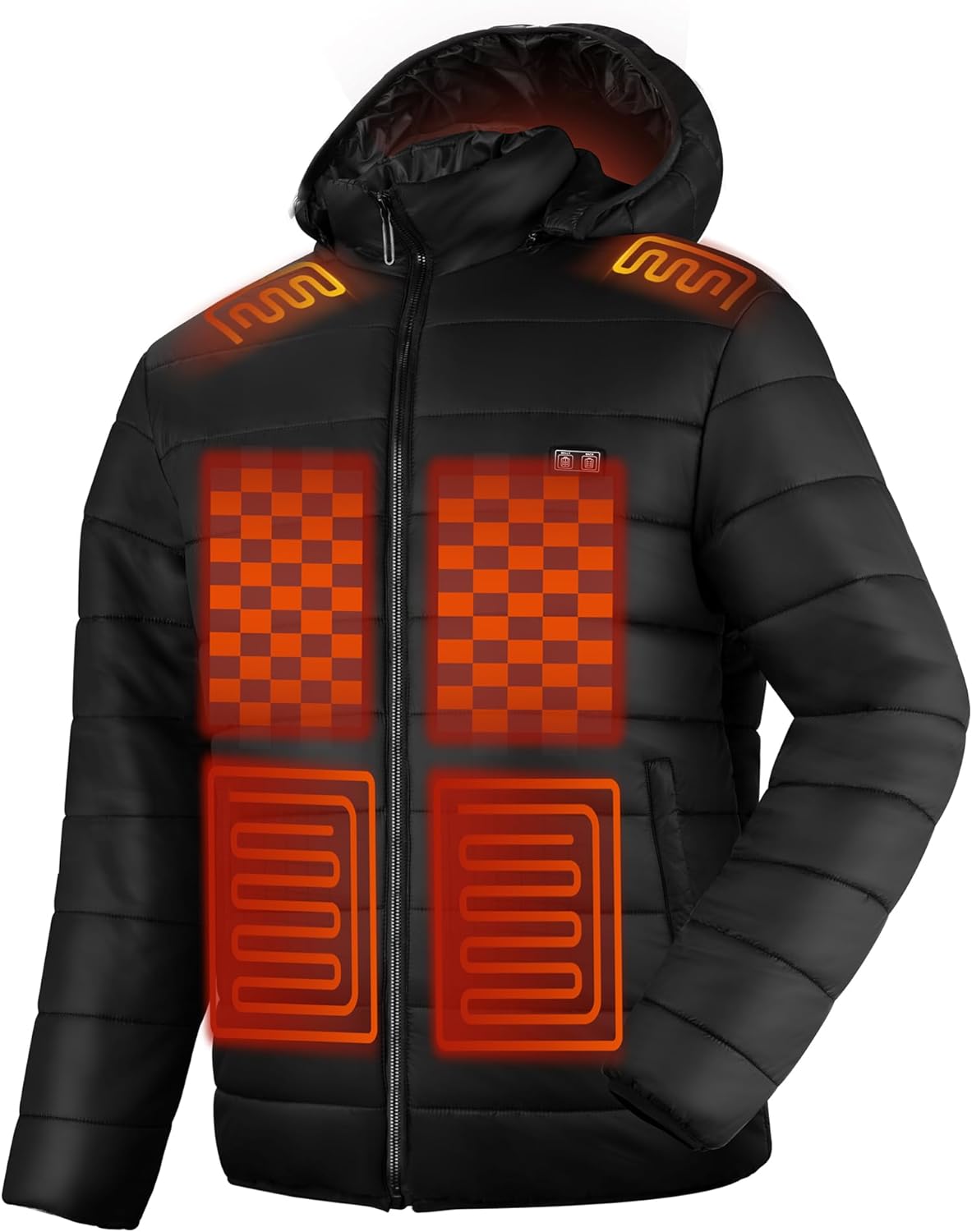 Heated Jacket for Men and Women with 13 Heating Zones