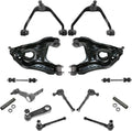 TRQ Front Steering & Suspension Kit for Ford Lincoln - 14 Piece