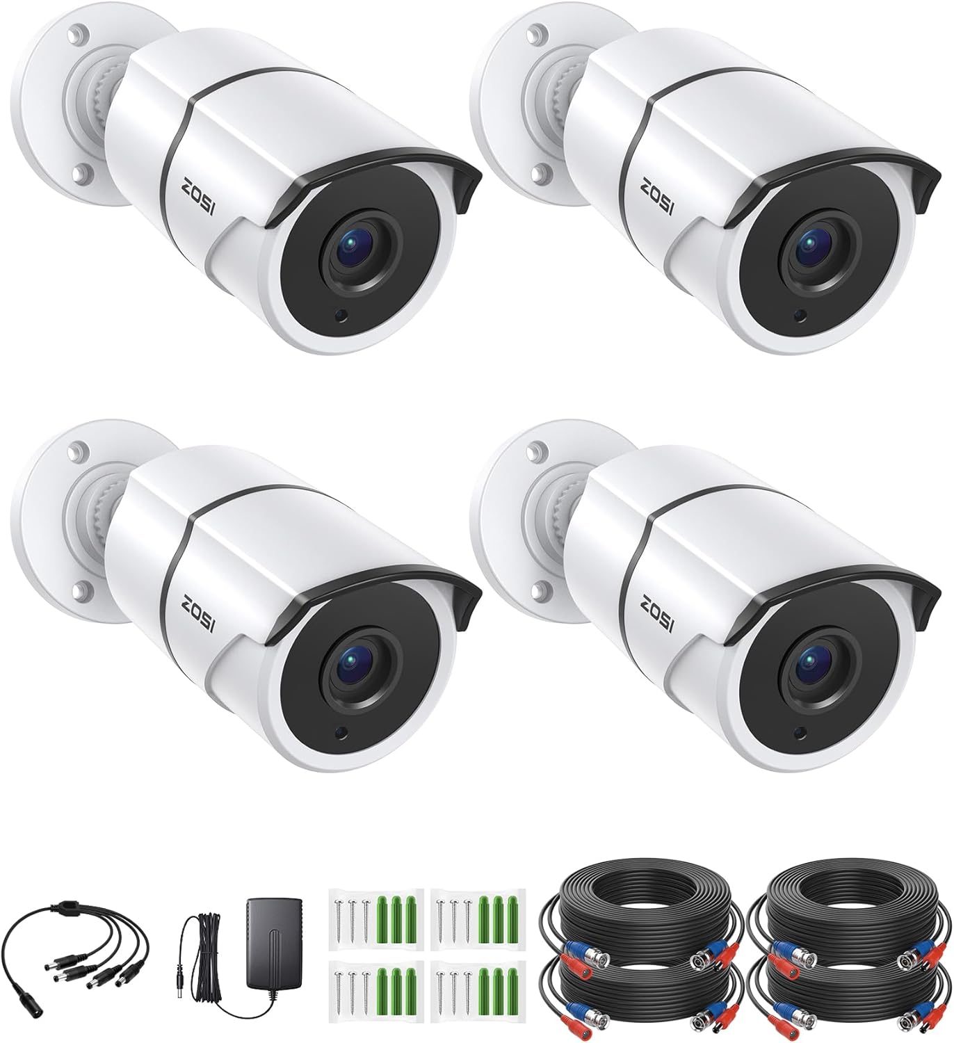 ZOSI 1080P HD Security Cameras - 120ft Night Vision