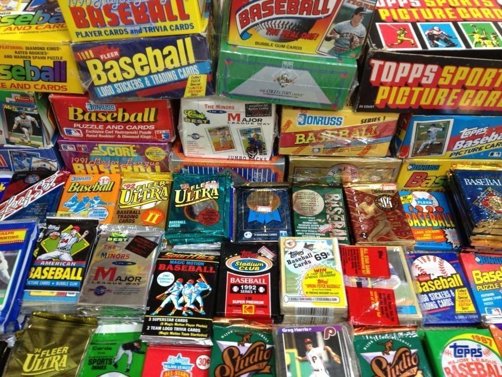 MLB Baseball Cards in Sealed Wax Packs for Collectors