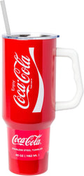 Silver Buffalo Coca Cola Enjoy Logo 40oz Stainless Steel Tumbler