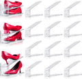 Adjustable Shoe Slots Organizer 12PACK - Double Layer Space Saver
