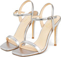 Elisabet Tang Women's 4 in Strappy Sling Back Stiletto Heels