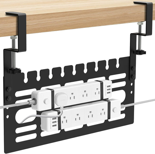 Clamp-On Cable Rack: No Drill Wire Management