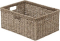 StorageWorks Extra Large Wicker Baskets for Organizing - Seagrass