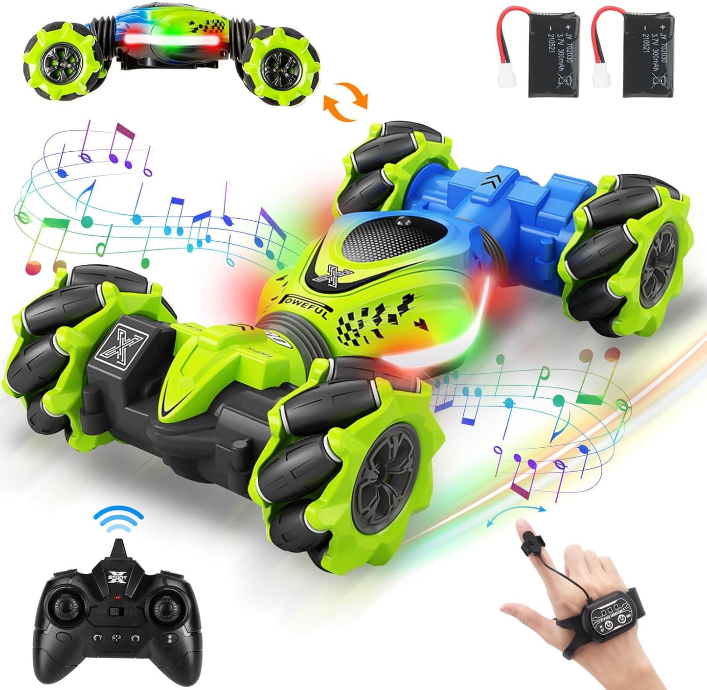 4WD Gesture RC Stunt Car - Hand Controlled Fun!