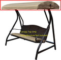 ALISUN Replacement Canopy Top for GT Porch Swing Model GCS00229C