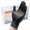 Nitrile Exam Gloves 6mil Black X-Large - Heavy-Duty Protection