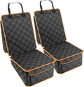 Front Seat Dog Cover for Cars Waterproof Nonslip - Front Seat