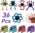 36pcs Transformable Fidget Spinners - Kids Sensory Fidget Toy