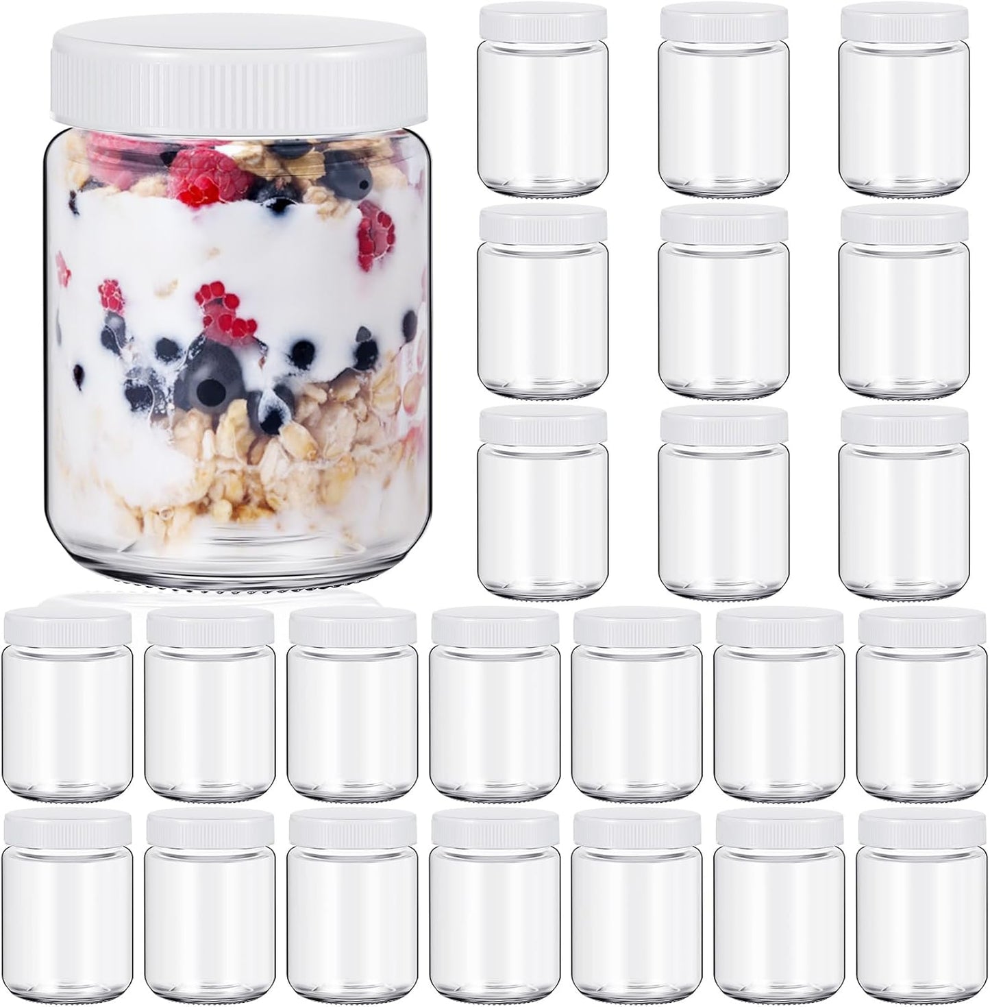 Reusable Glass Jars for Yogurt Maker