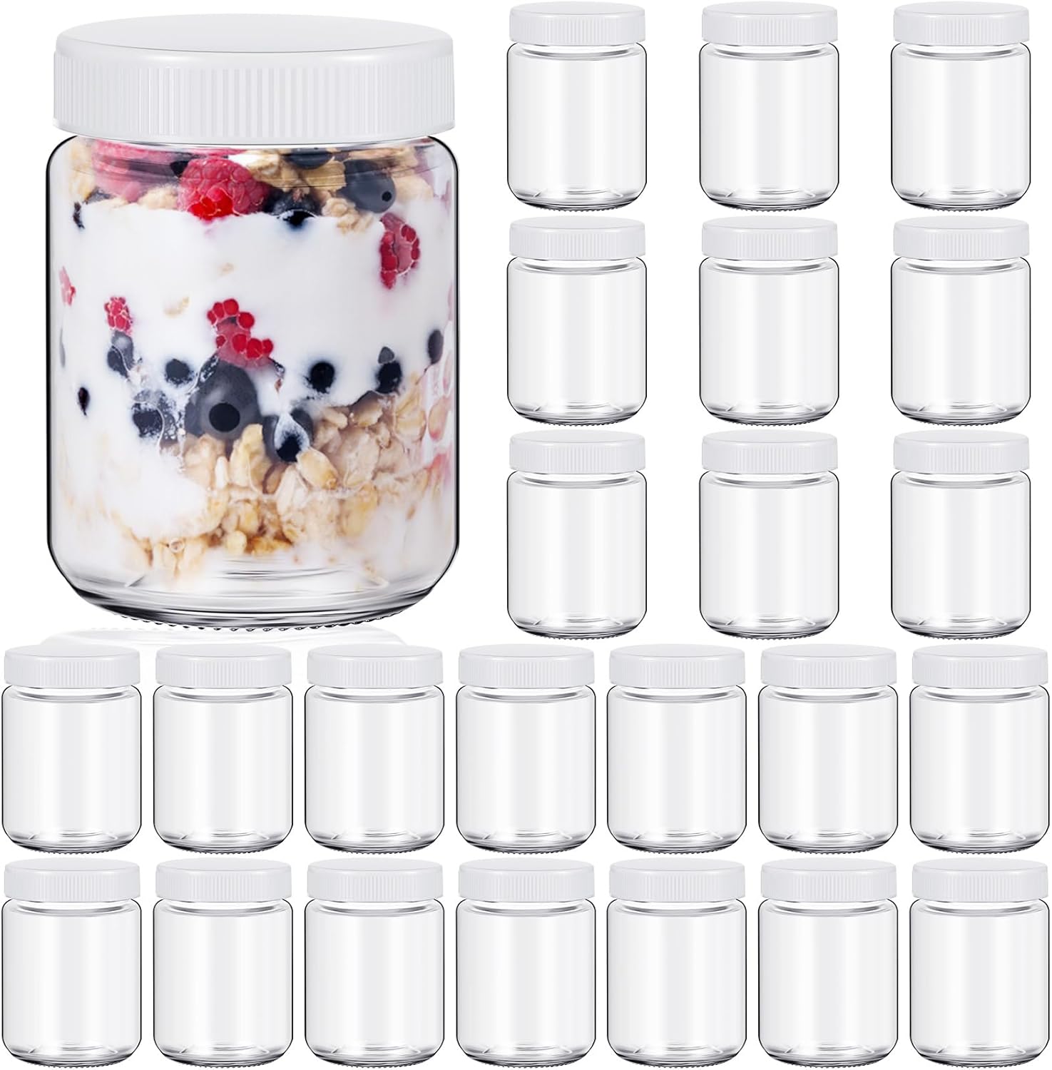 Reusable Glass Jars for Yogurt Maker
