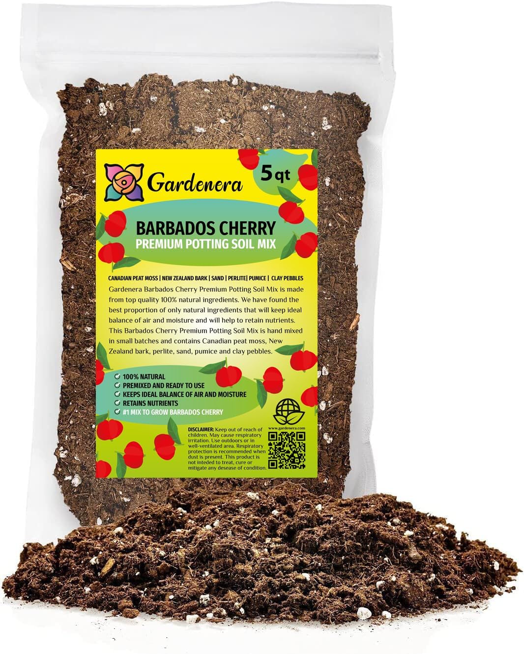 Premium Barbados Cherry Plant Soil Mix for Thriving Growth