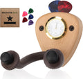 Guitar Wall Mount Hanger with Humidity Monitor - Secure Adjustable