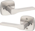 Kwikset Tripoli Lever Interior Privacy Door Handle - Satin Nickel
