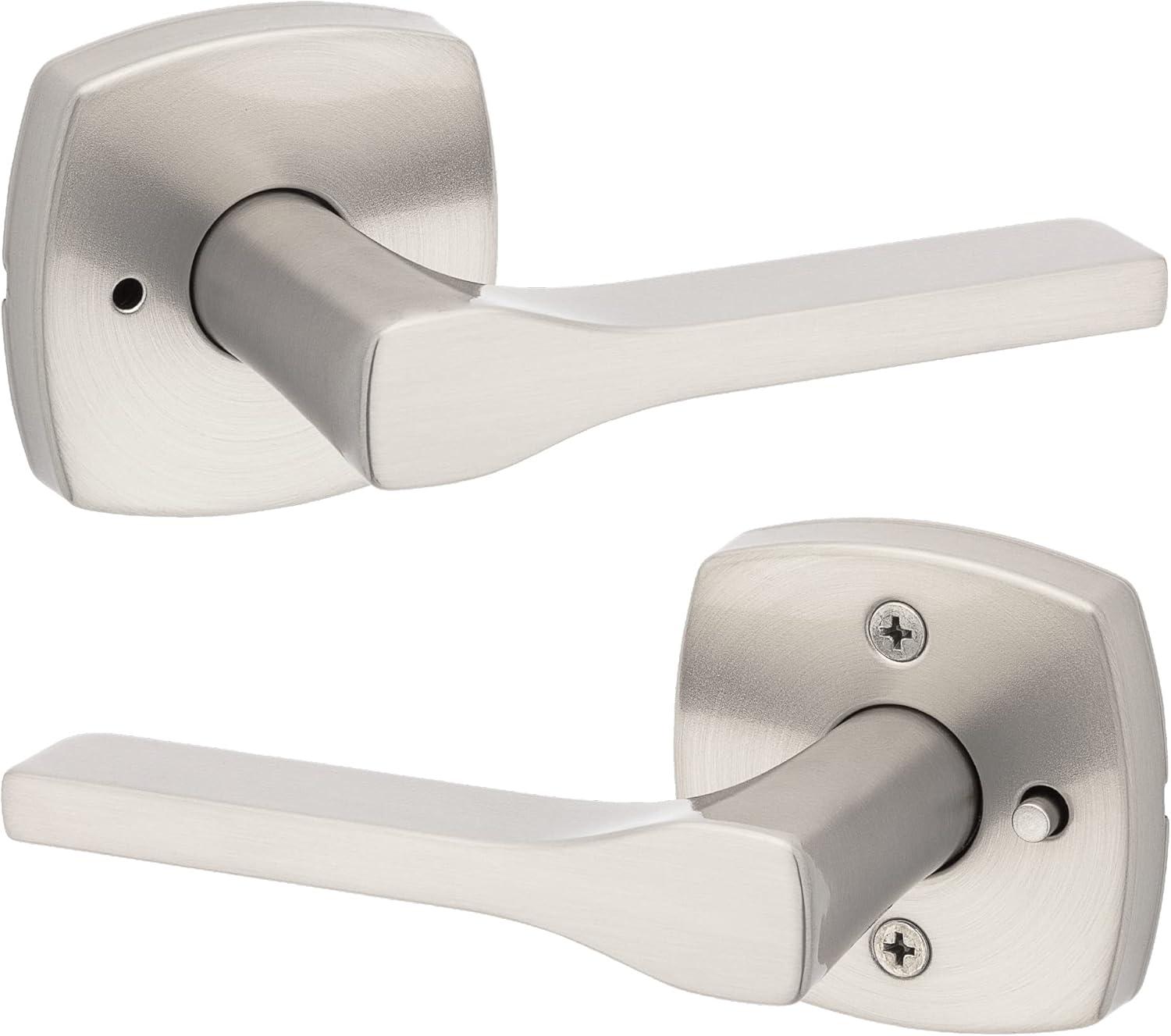 Kwikset Tripoli Lever Interior Privacy Door Handle with Lock