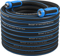 Fevone Garden Water Hose with Solid Aluminum Fittings - 5/8ft x 80 ft