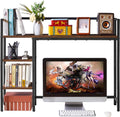 IBUYKE Desk Shelf Computer Desktop Bookcase 37.8 in - Space-Saving