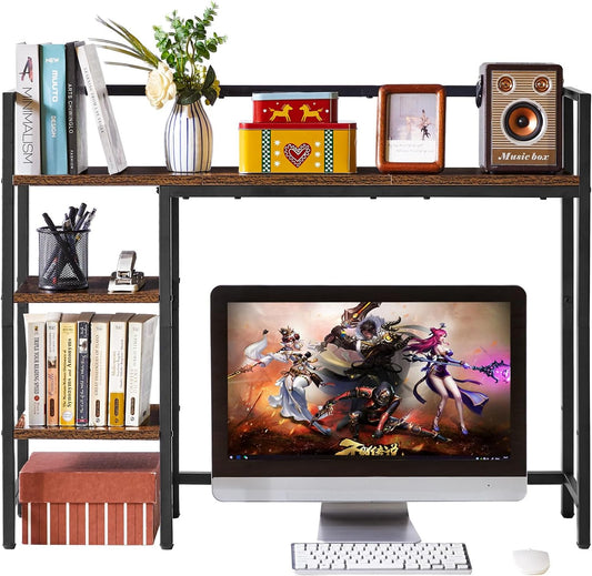 IBUYKE Desk Shelf - Efficient 4-Tier Organizer