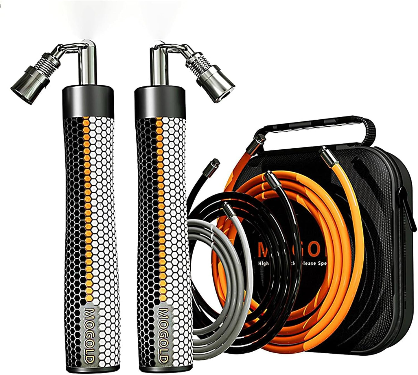 Weighted Jump Rope for Fitness - Adjustable Length & Grip