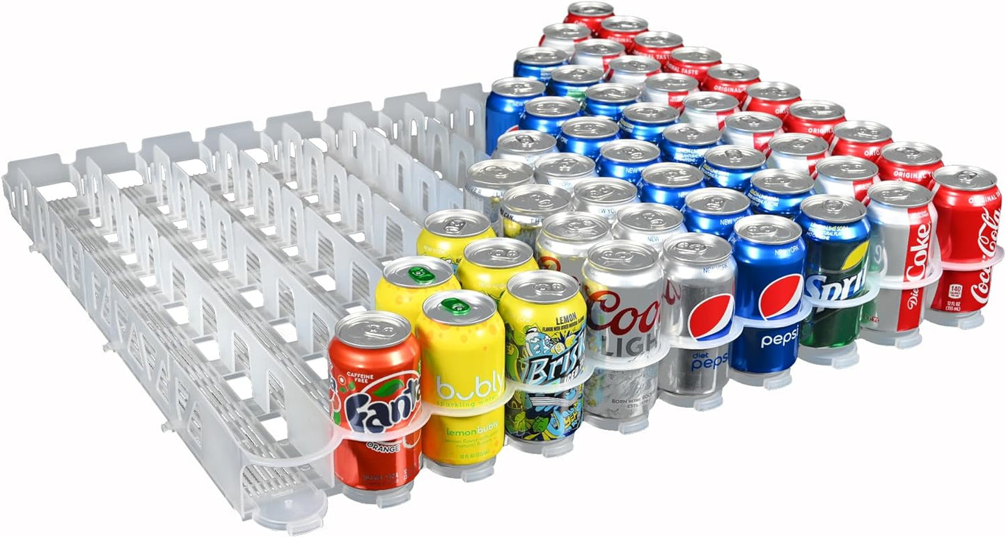 Visi-Slide Gravity Fed Organizer for 12/16oz Beverages in Coolers