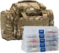 Dr.Fish Fishing Tackle Bag with 60 Lures Included - Loaded Tackle Kit