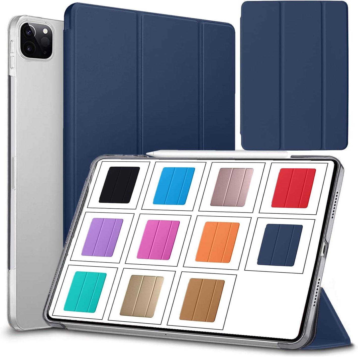 DuraSafe Cases for iPad PRO 11 4th Gen 2022 - Navy Blue Cover