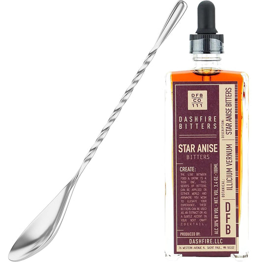 Dashfire Star Anise Bitters Gift Set + Bar Spoon