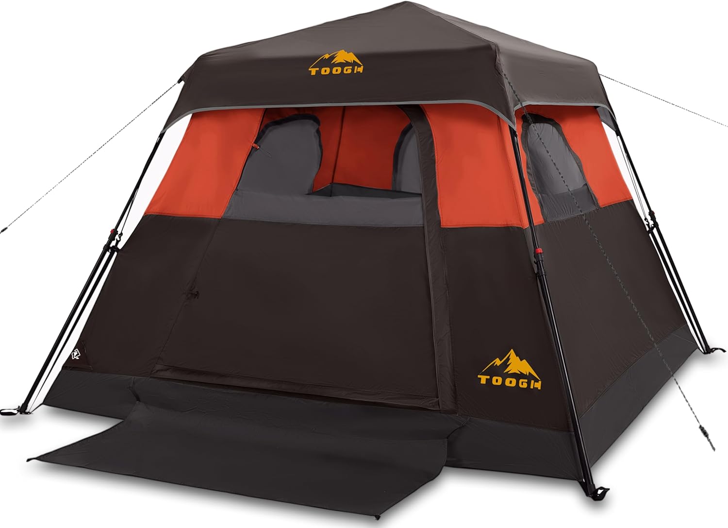 3/4 Person Camping Tent with Instant Setup and Waterproof Design