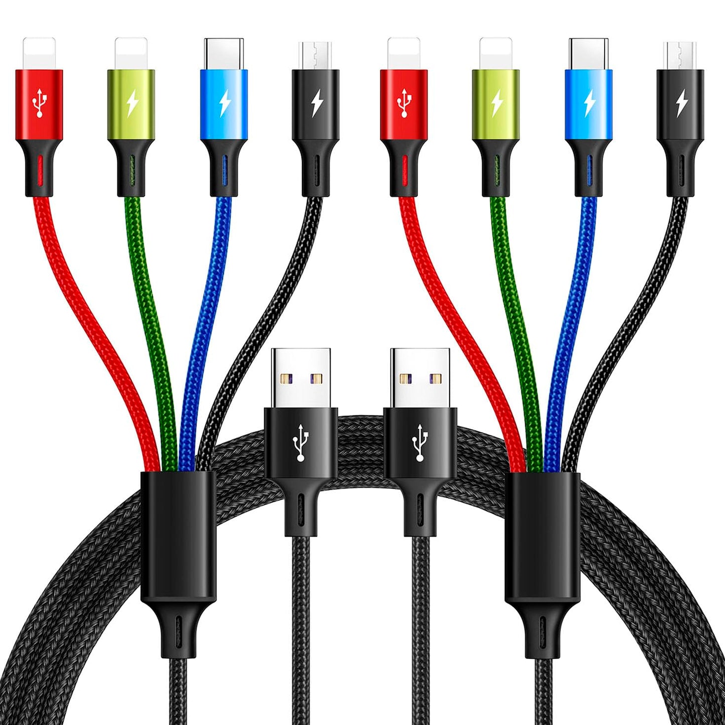 Fast Charging 4-in-1 Multi Cable Duo