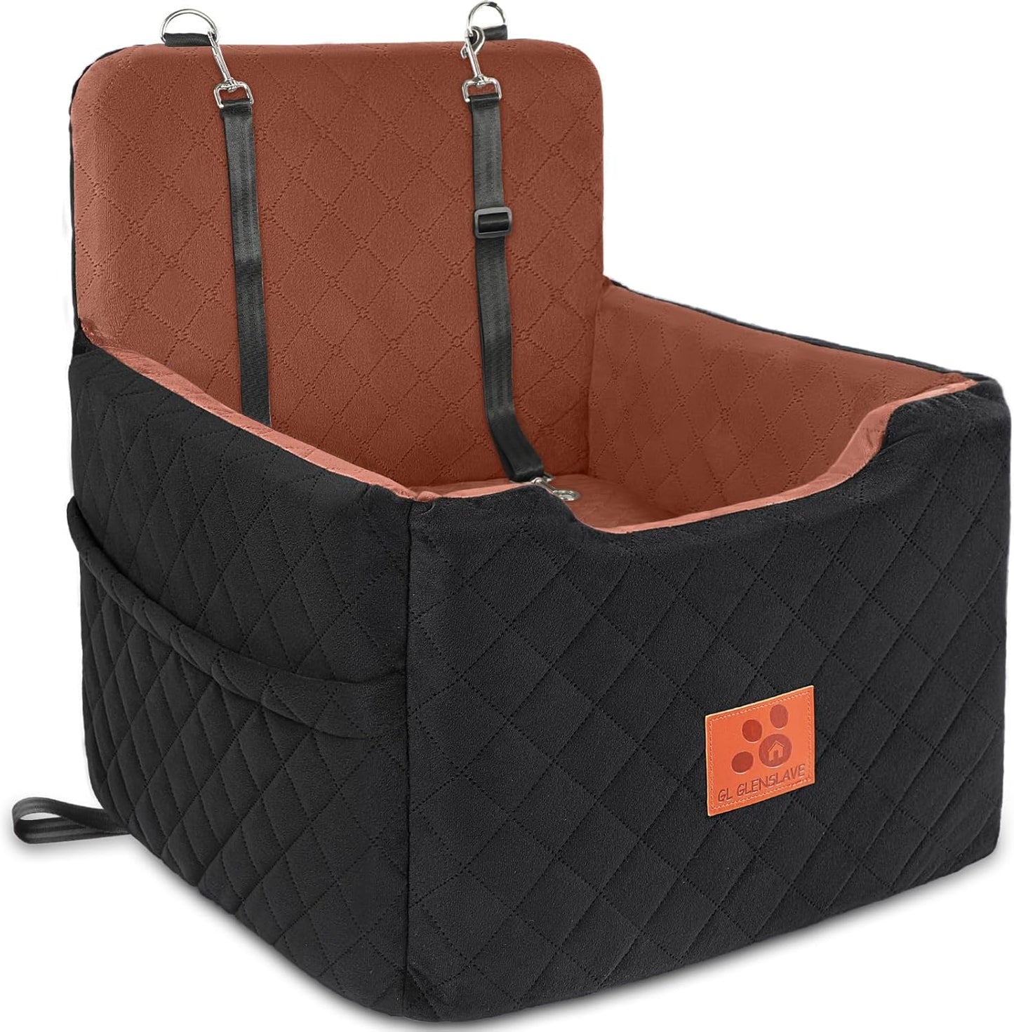 Dog Car Seat for Small/Medium Dogs with Memory Foam Comfort