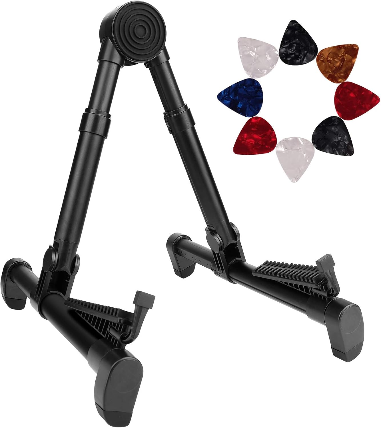 Eison Lightweight Folding Guitar Stand - Portable & Versatile
