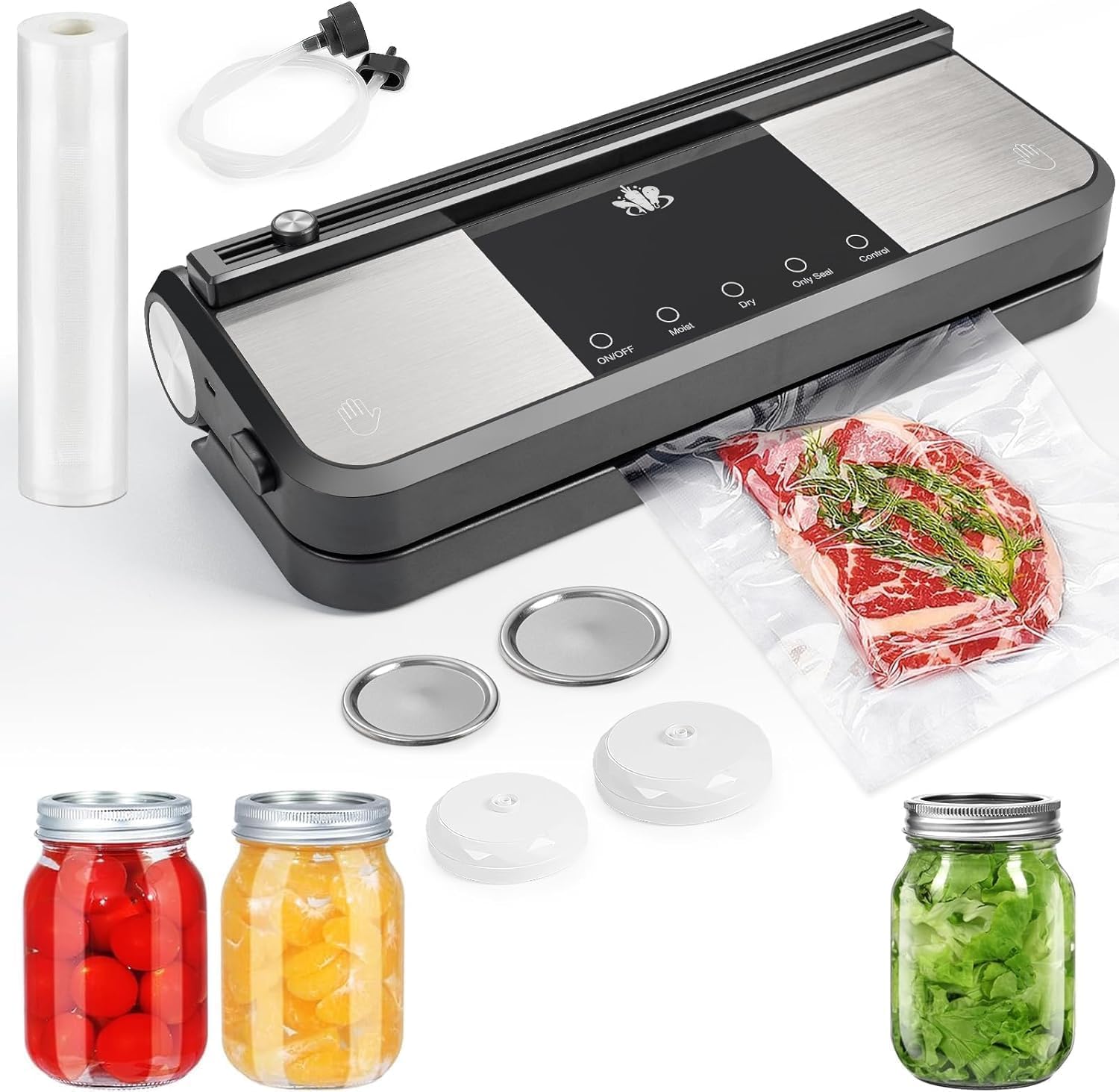 Etunia Cordless Vacuum Sealer for Food Storage and Preservation