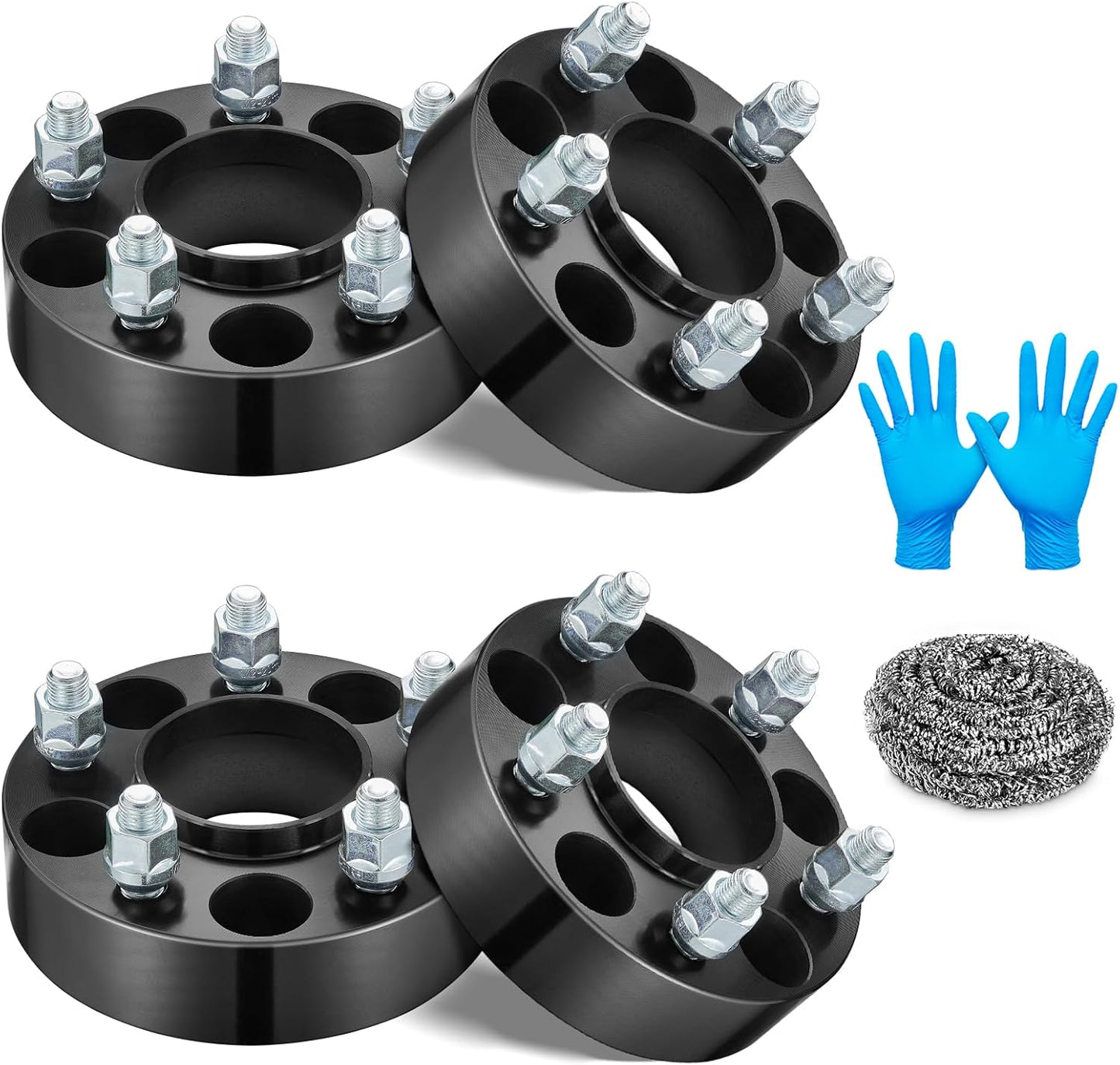 BDFHYK 5x4.5 Wheel Spacers 1 inch for Lincoln and Mustang