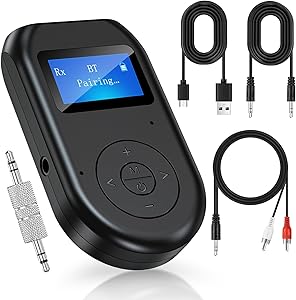 Bluetooth Transmitter Receiver with Low Latency for Car and Home