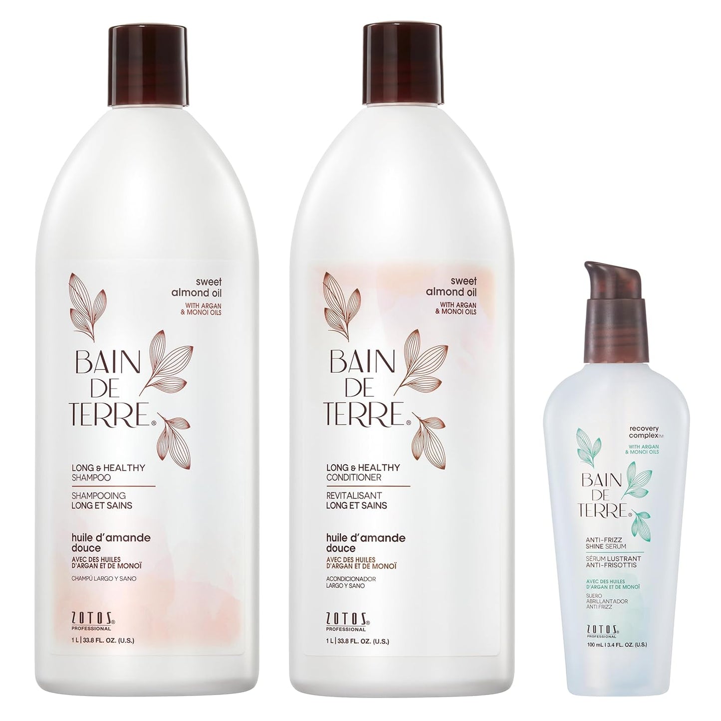 Bain de Terre Sweet Almond Oil Conditioner for Healthy Hair