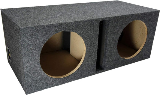 Dual 10 Vented Subwoofer Enclosure for Powerful Car Audio