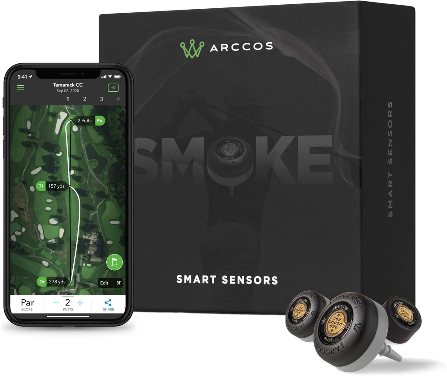Arccos Smart Sensors: Automatic Golf Game Tracking System