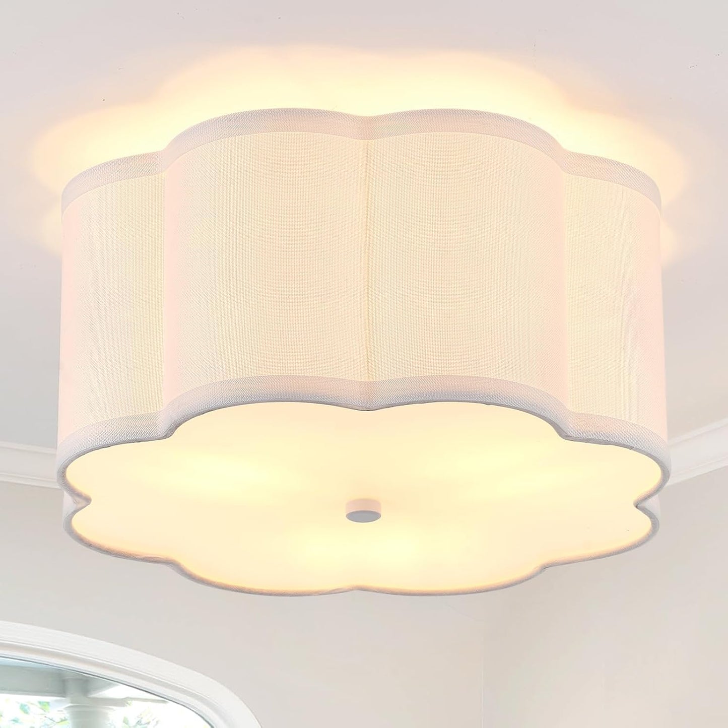 Modern Drum Semi Flush Mount Ceiling Light Fixture for Any Room
