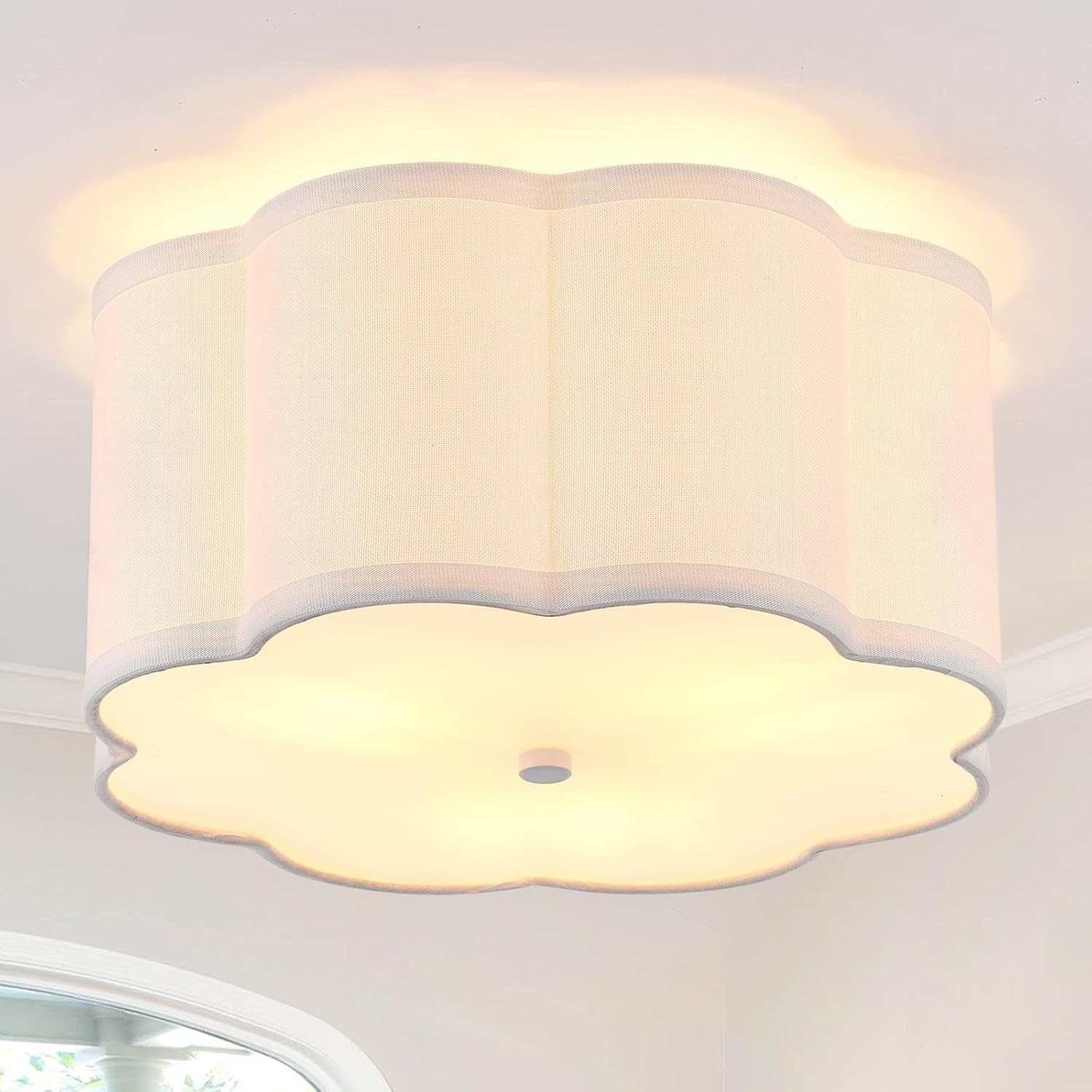 Modern Drum Semi Flush Mount Ceiling Light Fixture for Any Room
