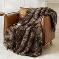Heated Blanket Electric Throw 50in x 60in - Soft Faux Fur Sherpa