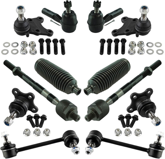 TRQ Front Steering & Suspension Kit for Chevrolet Colorado 2007-2012