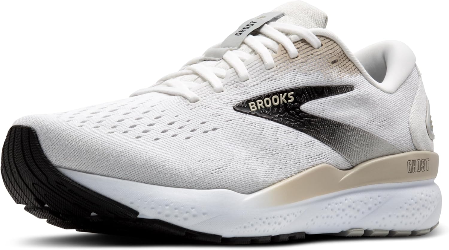 Brooks Mens Ghost 16 Neutral Running Shoe for Smooth Rides