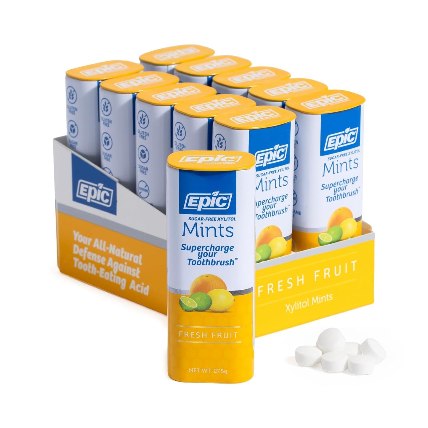 Epic Xylitol Mints for Fresh Breath and Healthy Smiles