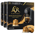 L'OR 30 Bonjour Light Roast Coffee Pods - BARISTA System Compatible