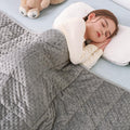 Sivio Weighted Blanket for Bed - 7 Pounds of Comfort